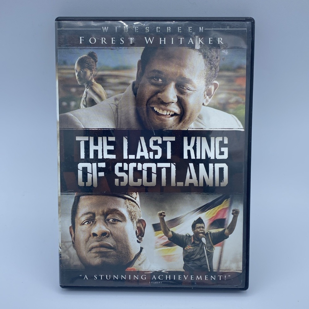 The Last King of Scotland DVD Widescreen Edition Forest Whitaker James McAvoy
